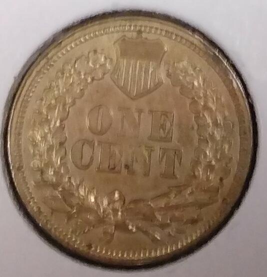 1863-Indian-Cent---Appears-To-Be-MS-60